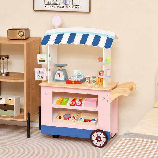 Toy Cart Play Set with POS Machine and Lovely Scale, Multicolor Play Kitchen Sets   at Gallery Canada