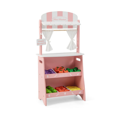 Kid's Farmers Market Stand, Pink Play Kitchen Sets   at Gallery Canada