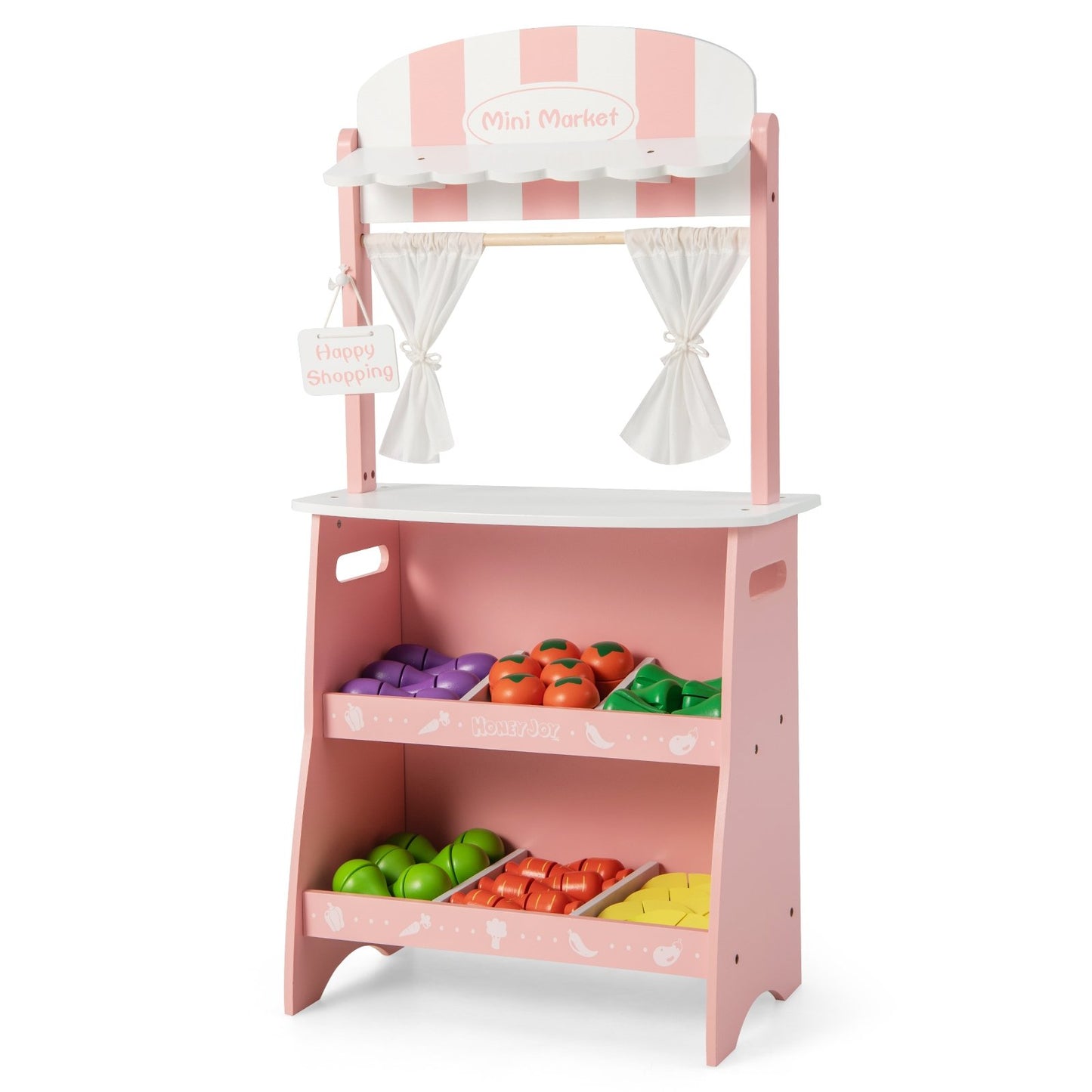 Kid's Farmers Market Stand, Pink Play Kitchen Sets   at Gallery Canada