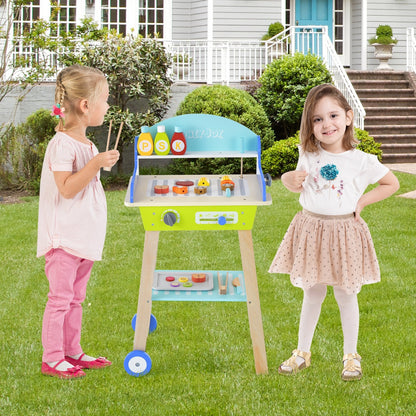 Kid's Pretend Barbecue Grill Play Set, Multicolor Play Kitchen Sets   at Gallery Canada