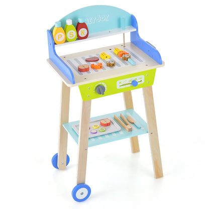 Kid's Pretend Barbecue Grill Play Set, Multicolor Play Kitchen Sets   at Gallery Canada