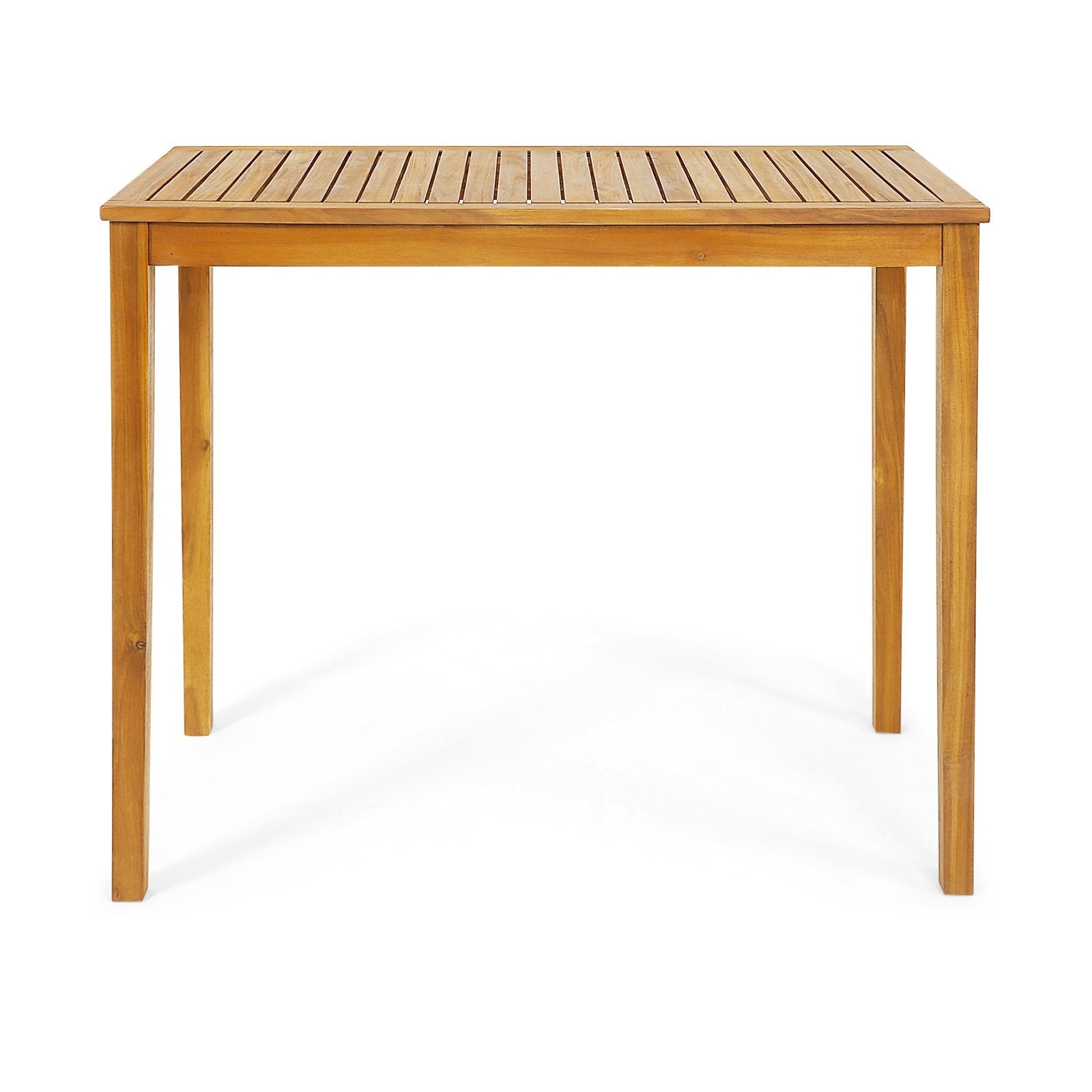 Rectangular Indoor and Outdoor Bar Height Table for Garden, Natural Patio Coffee Tables   at Gallery Canada