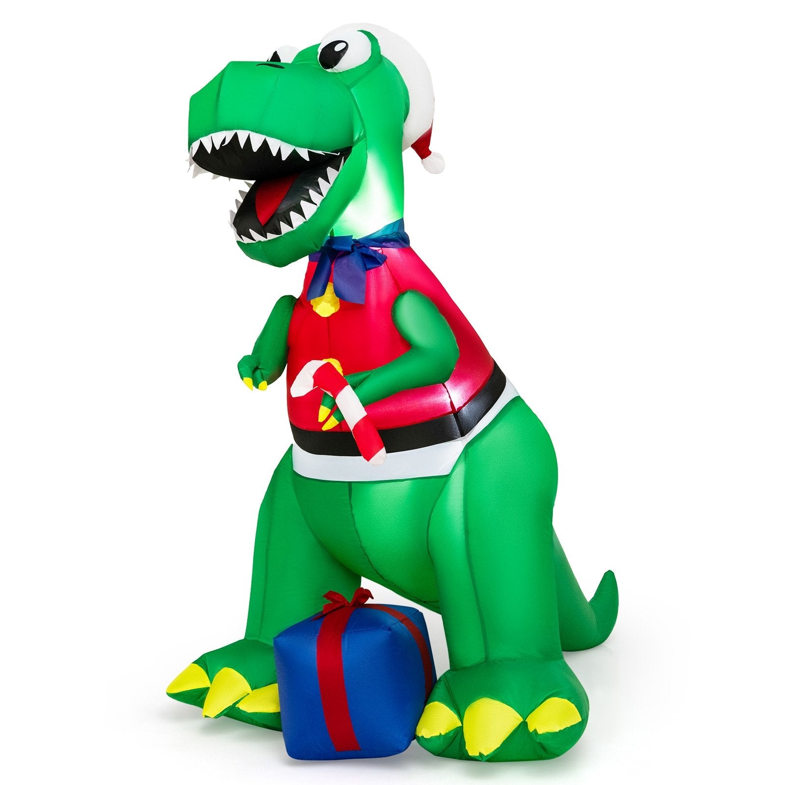 Inflatable Christmas Decoration with LED Lights and Waterproof Blower, Multicolor Christmas Inflatables Multicolor at Gallery Canada