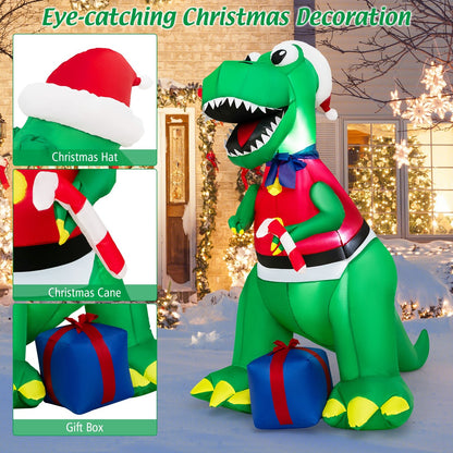 Inflatable Christmas Decoration with LED Lights and Waterproof Blower, Multicolor Christmas Inflatables   at Gallery Canada