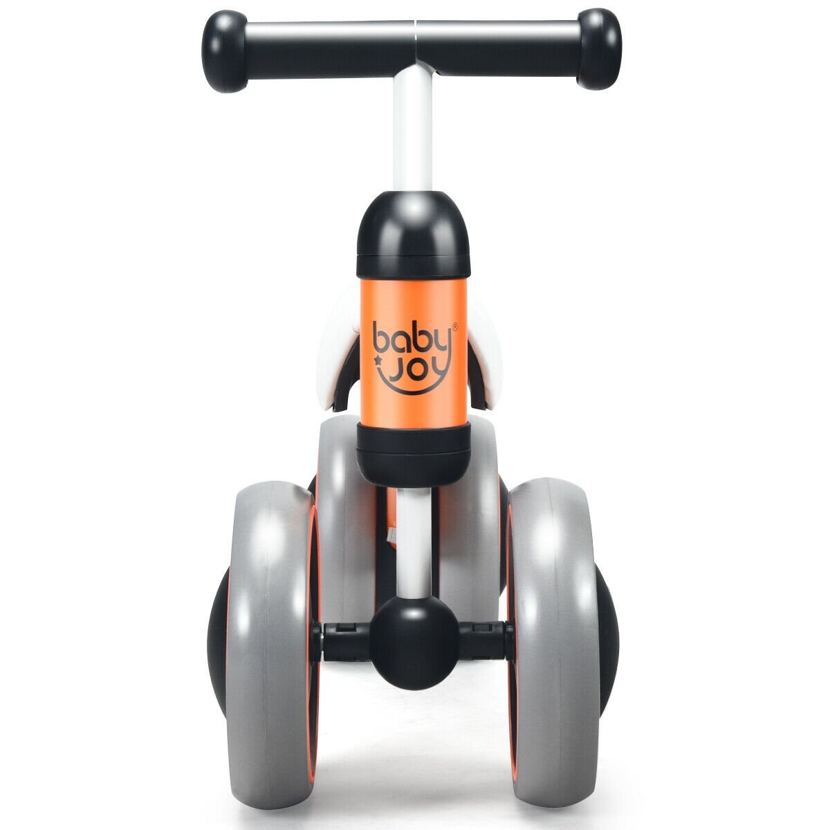 4 Wheels No-Pedal Baby Balance Bike, Orange Balance Bikes   at Gallery Canada