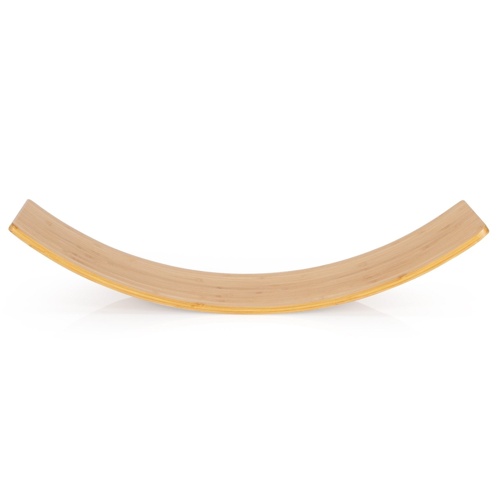 35.5 Inch Wooden Wobble Balance Board for Toddler and Adult, Natural Toy Sports   at Gallery Canada