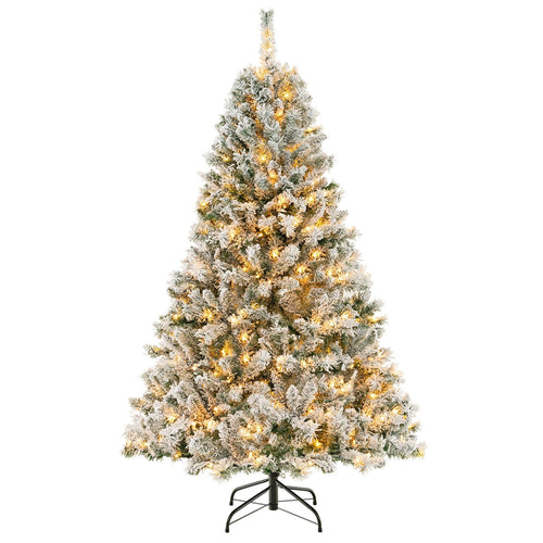 6/7/8 Feet Artificial Xmas Tree 3-Minute Quick Shape-6 ft