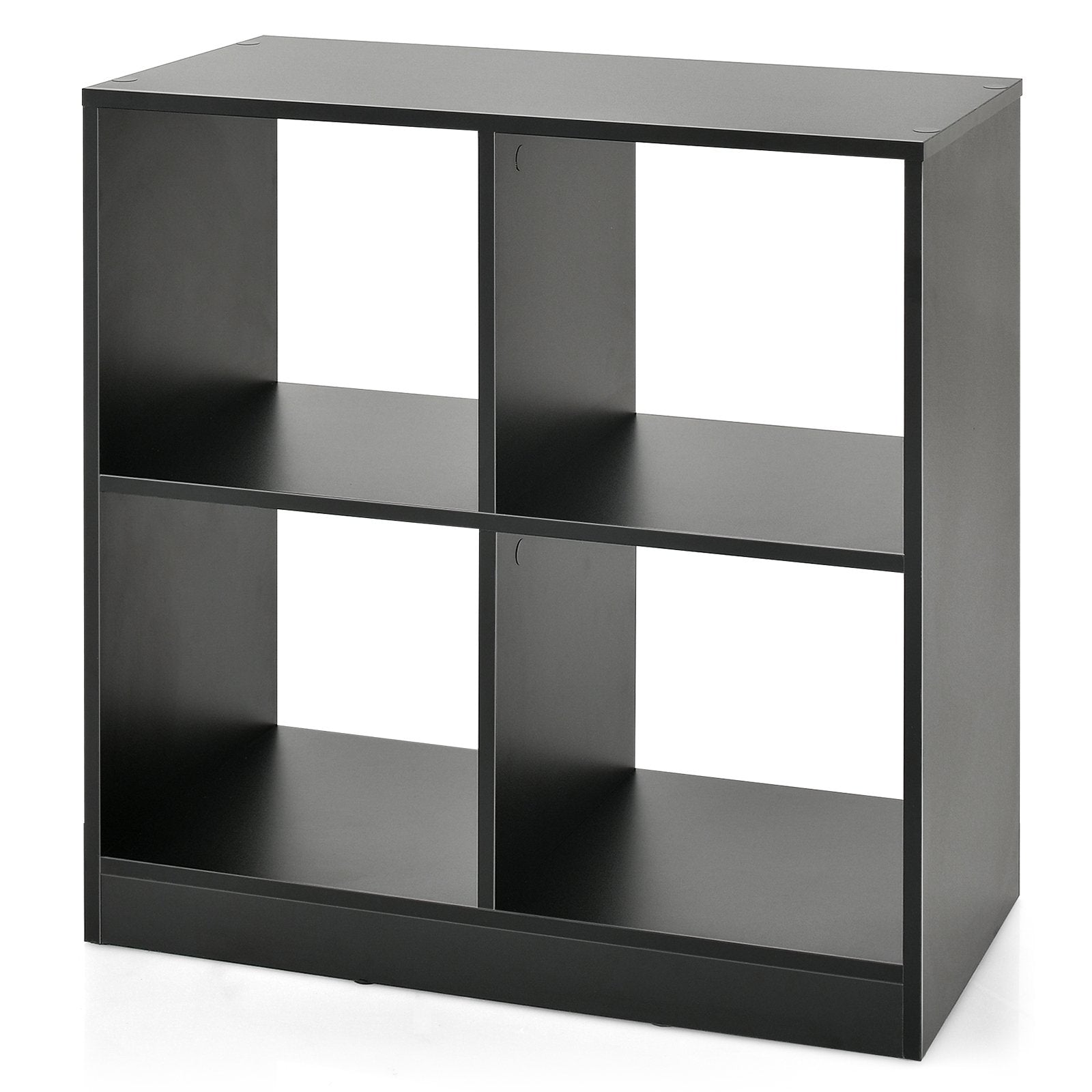 4-Cube Kids Bookcase with Open Shelves, Black Bookcases   at Gallery Canada