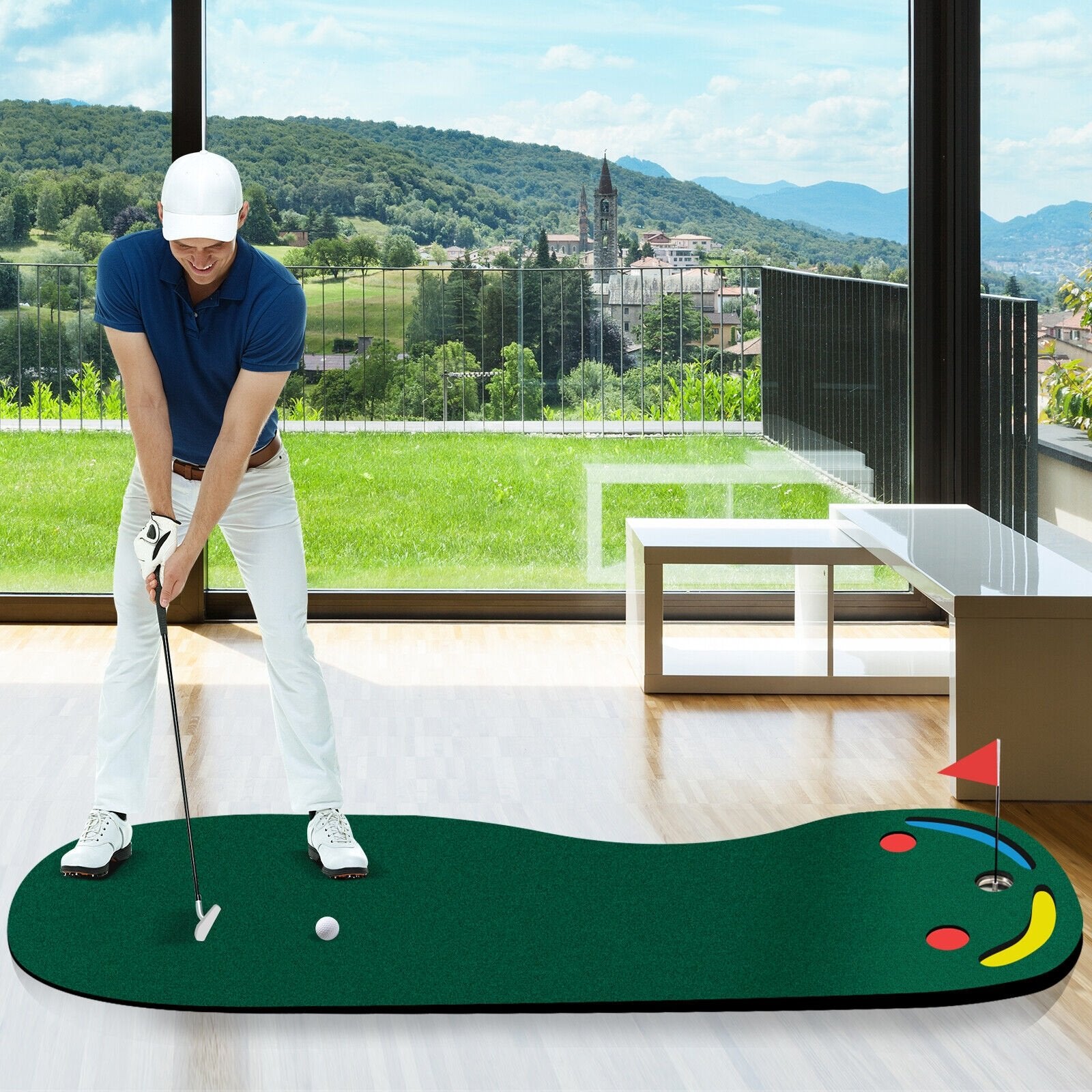 Golf Putting Green Set for Indoor Outdoor Use Golf   at Gallery Canada