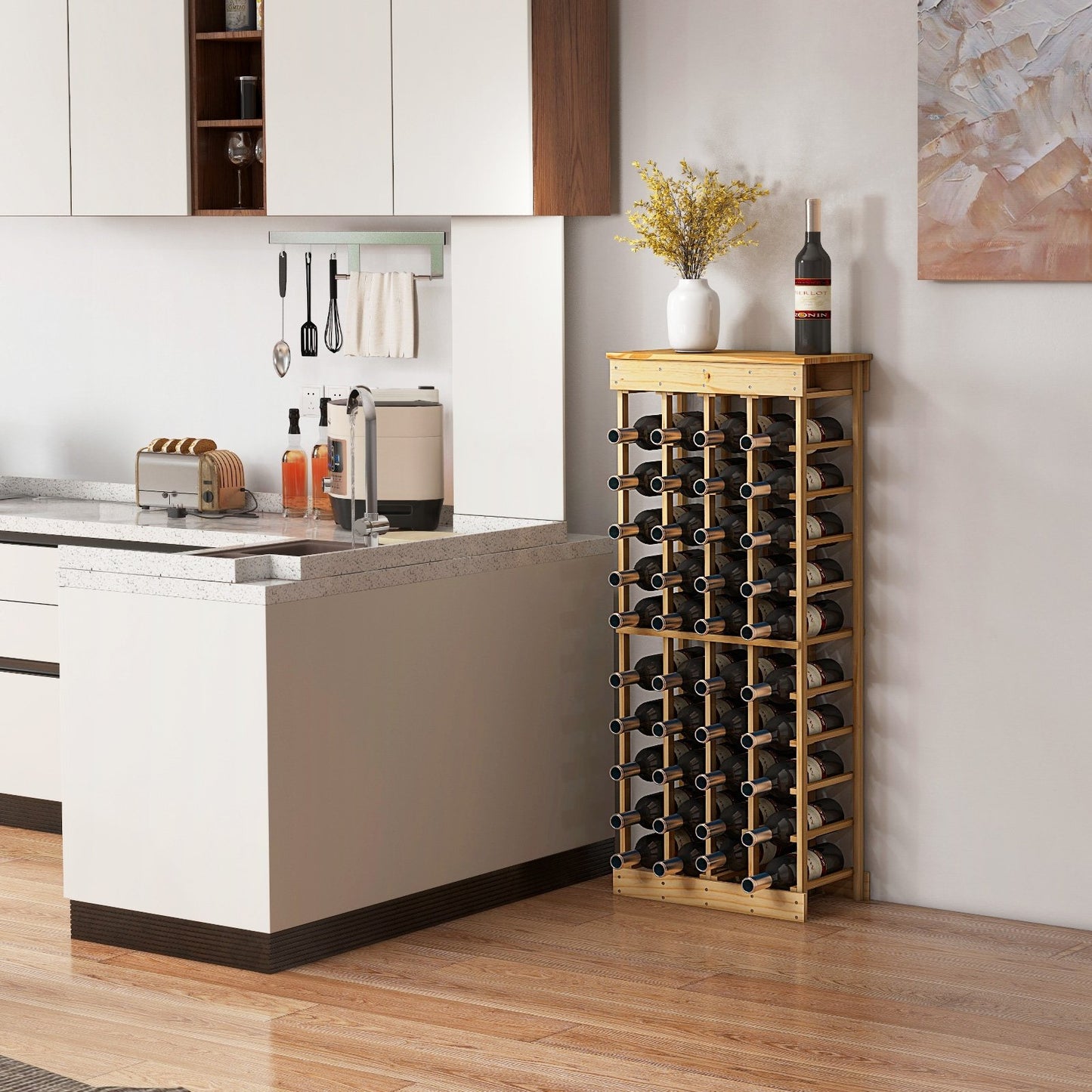 40 Bottles Modular Wine Rack Wine Racks   at Gallery Canada