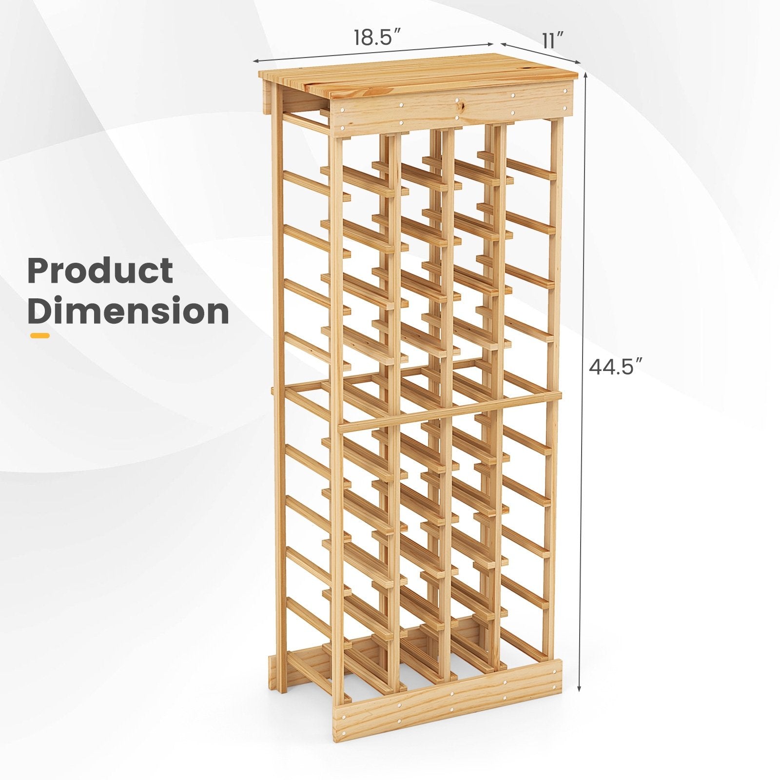 40 Bottles Modular Wine Rack Wine Racks   at Gallery Canada