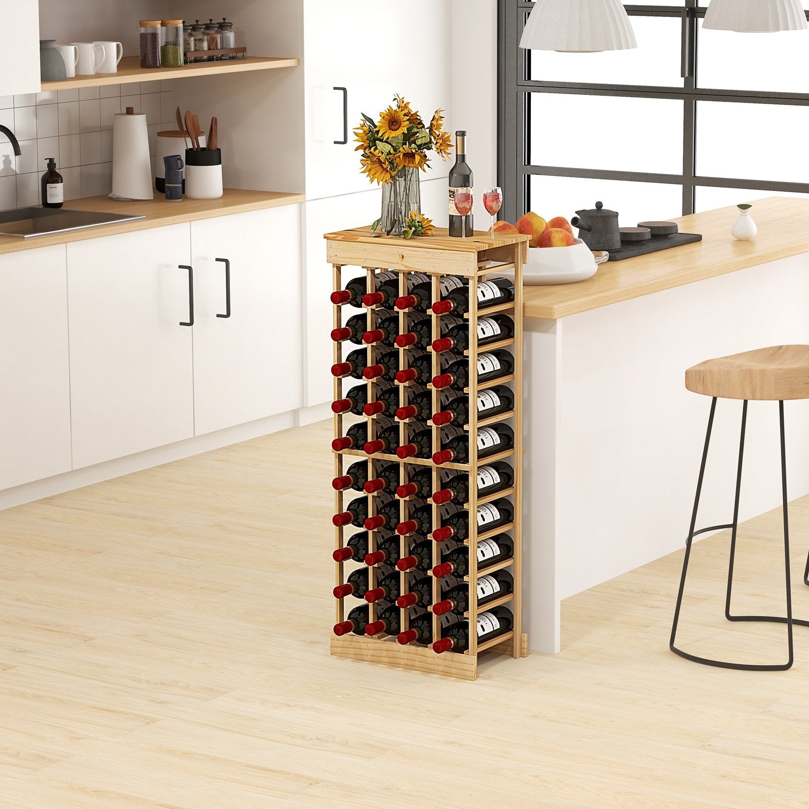 40 Bottles Modular Wine Rack Wine Racks   at Gallery Canada