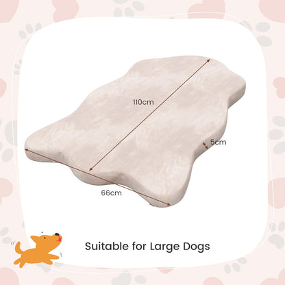 Orthopedic Dog Bed with Memory Foam Support for Large Dogs, Beige Dog Supplies   at Gallery Canada