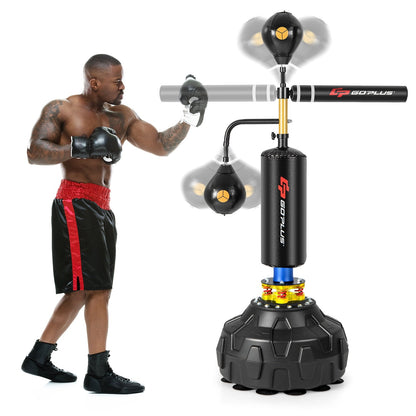 Boxing Speed Trainer Freestanding Fillable 360° Spinning Bar Adjustable Height Boxing & Martial Arts   at Gallery Canada