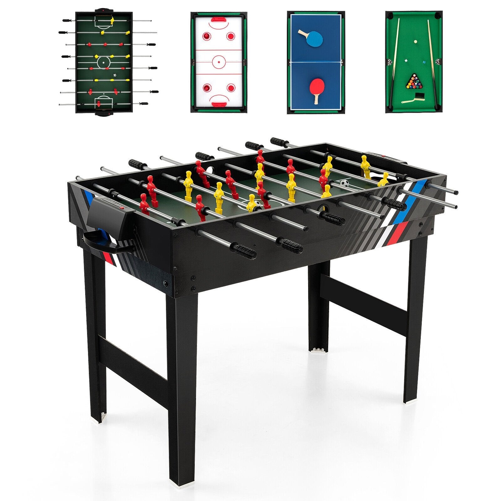 4-in-1 Multi Game Table with Pool Billiards Game Room   at Gallery Canada