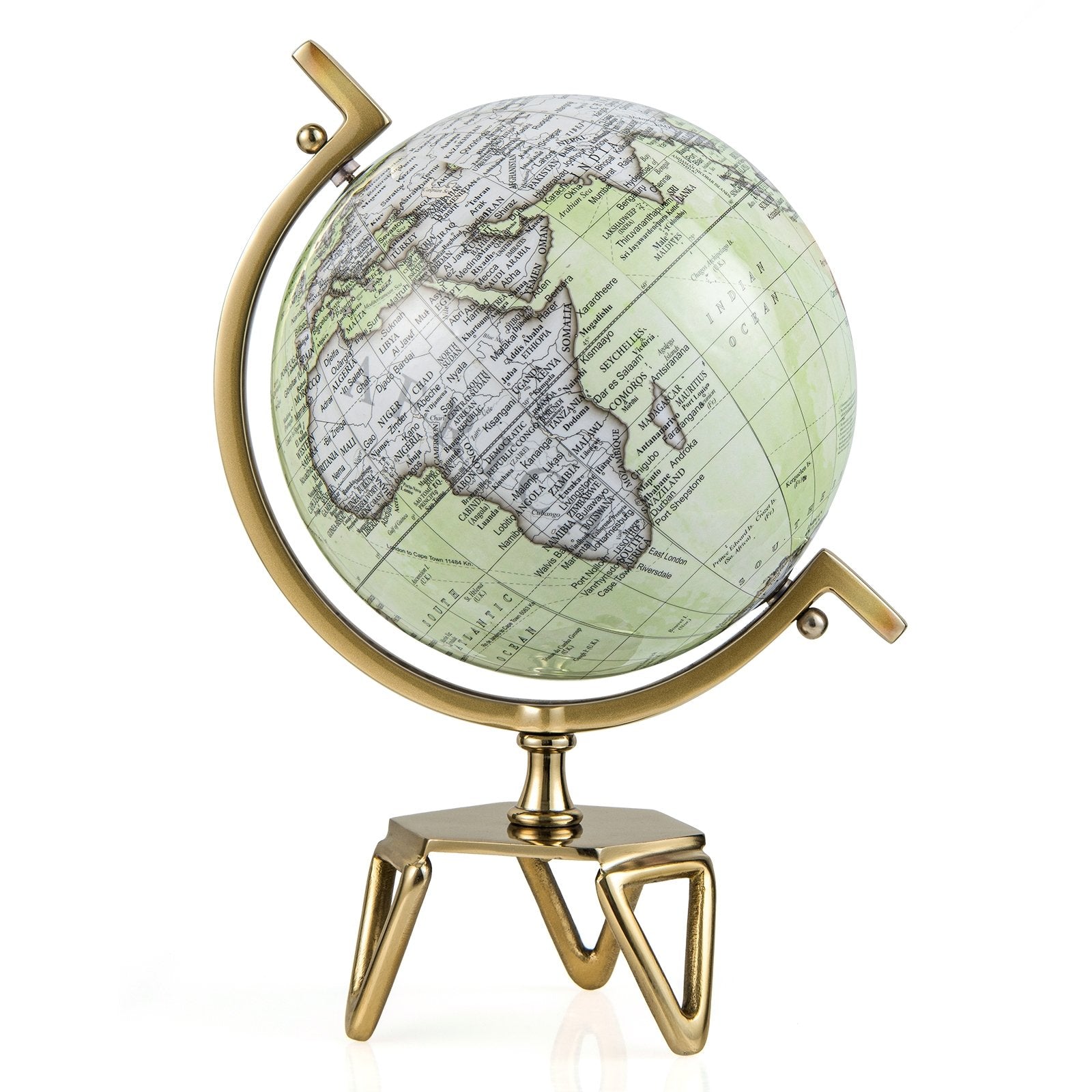 Educational Geographic 5/8/10 Inch World Globe with Triangle Metal Stand-10 inches Learning Toys   at Gallery Canada