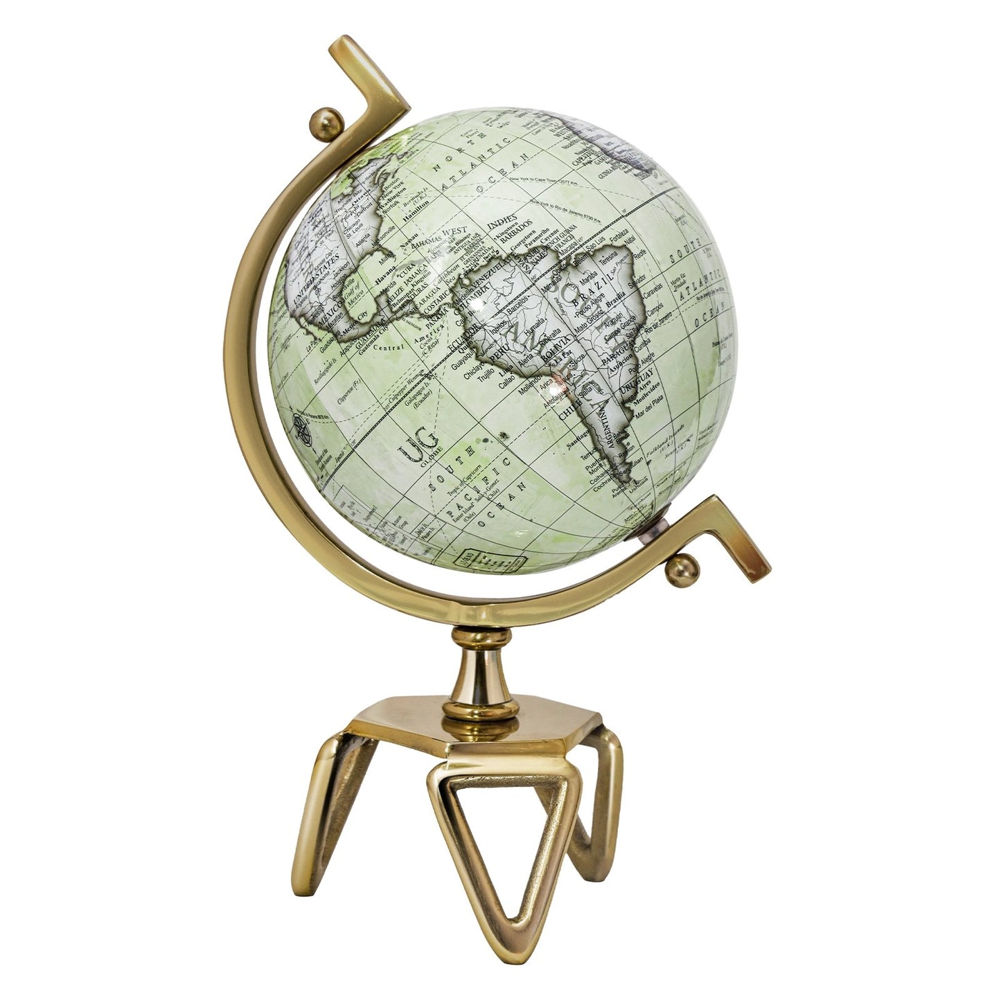 Educational Geographic 5/8/10 Inch World Globe with Triangle Metal Stand-8 inches Learning Toys   at Gallery Canada