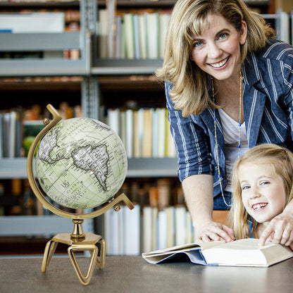 Educational Geographic 5/8/10 Inch World Globe with Triangle Metal Stand-8 inches Learning Toys   at Gallery Canada