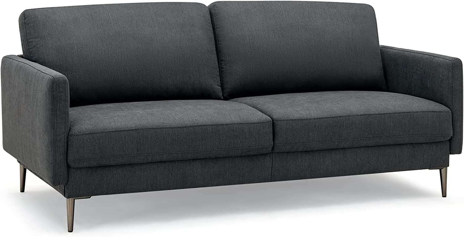 Modern Loveseat with Comfy Backrest Cushions, Gray Sofas & Loveseats   at Gallery Canada