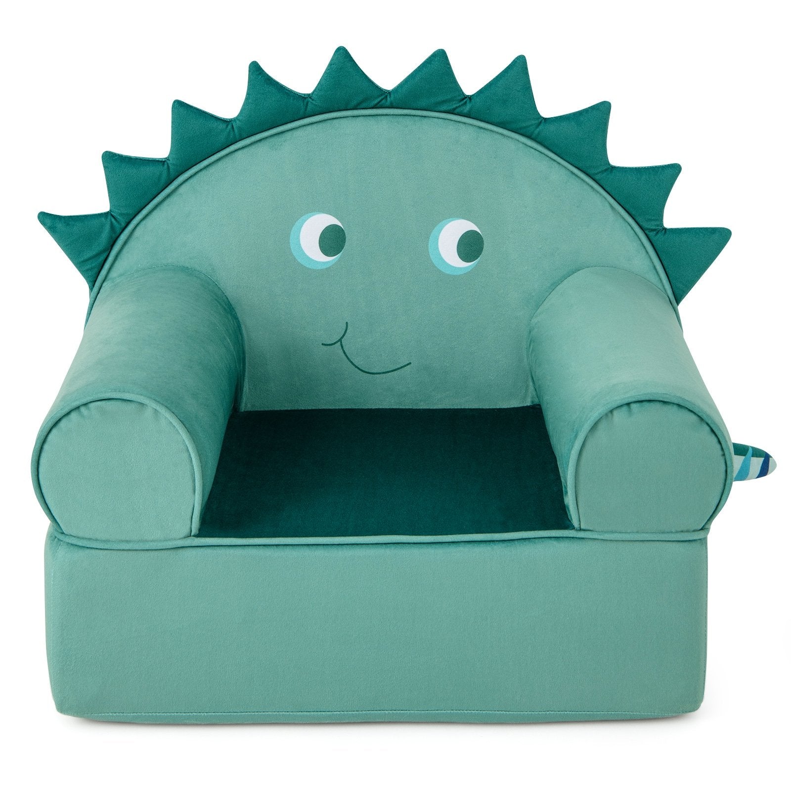 Original Kids Sofa with Armrest and Thick Cushion, Green Kids Chairs & Seating   at Gallery Canada