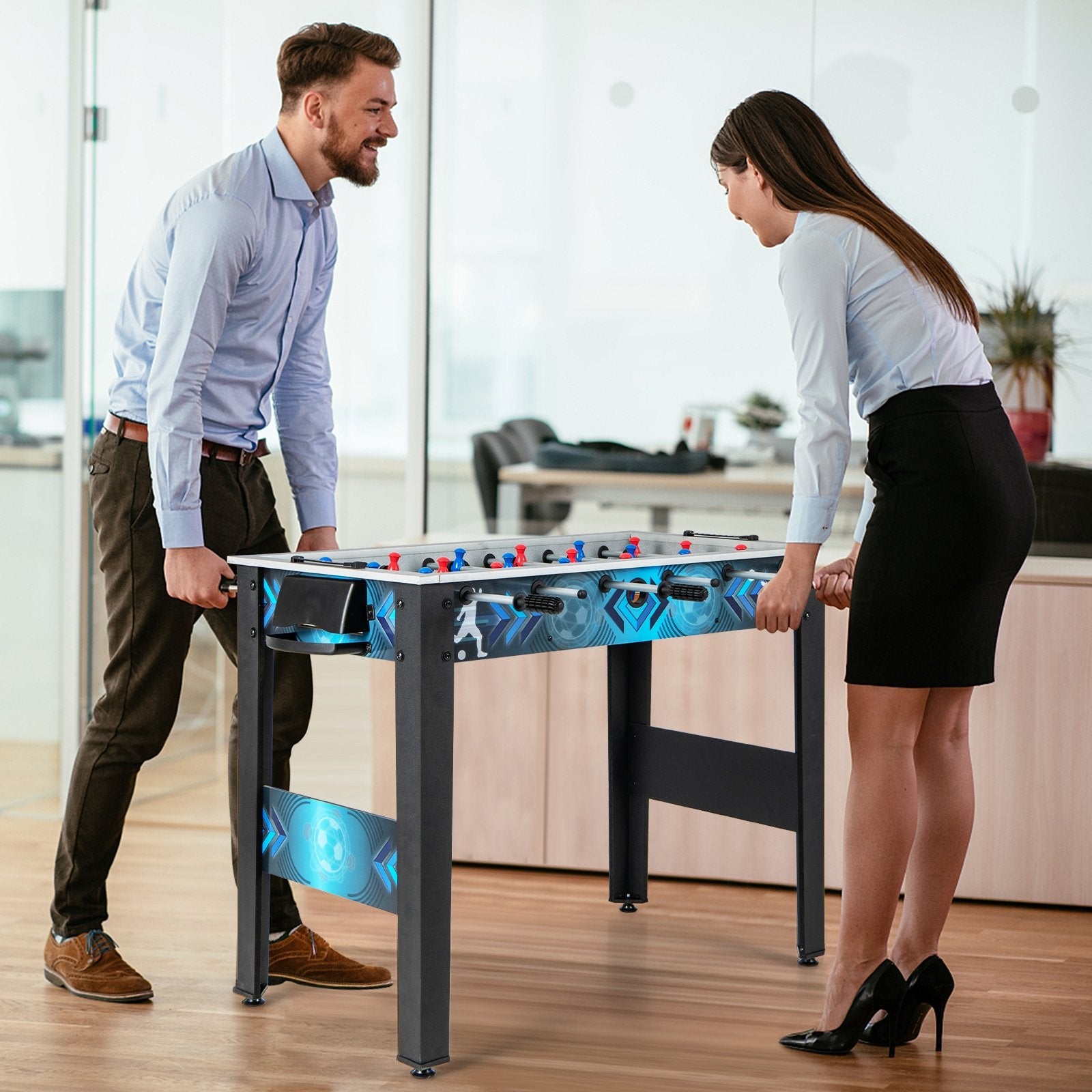 Stable Soccer Table Game with 2 Footballs for All Ages Game Room   at Gallery Canada