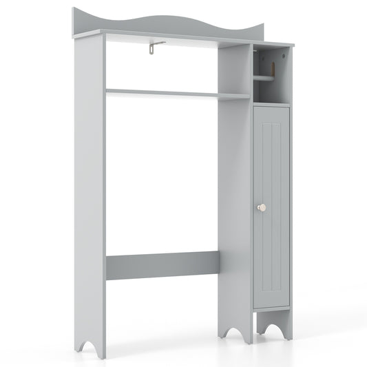 Over the Toilet Storage Cabinet with Toilet Paper Holder, Gray Bathroom Etagere Gray  at Gallery Canada