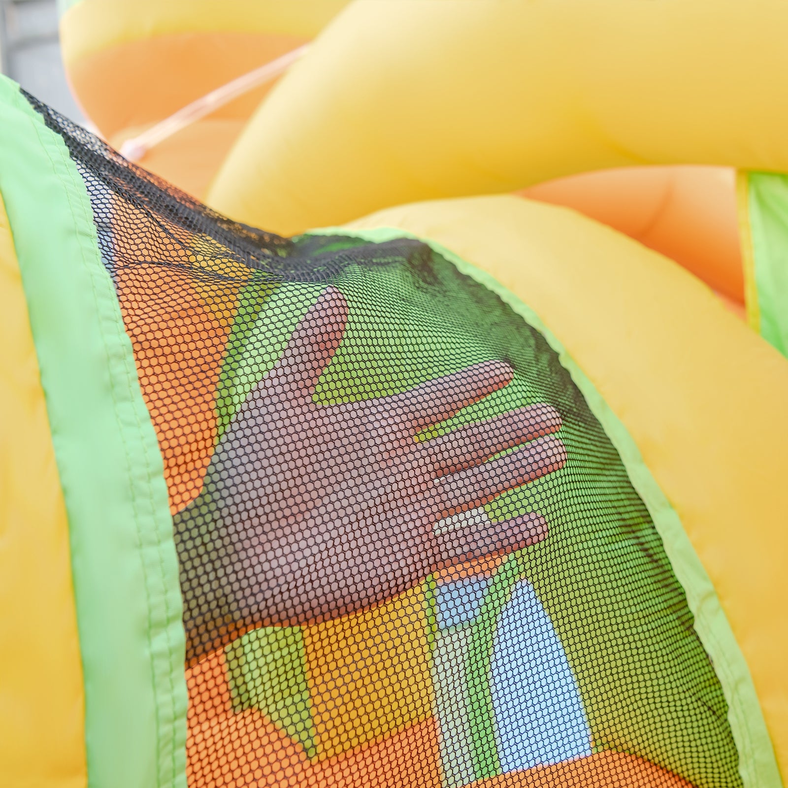 Kids Inflatable Water Slide for Yard Lawn with 735W Blower, Multicolor Bounce House at Gallery Canada