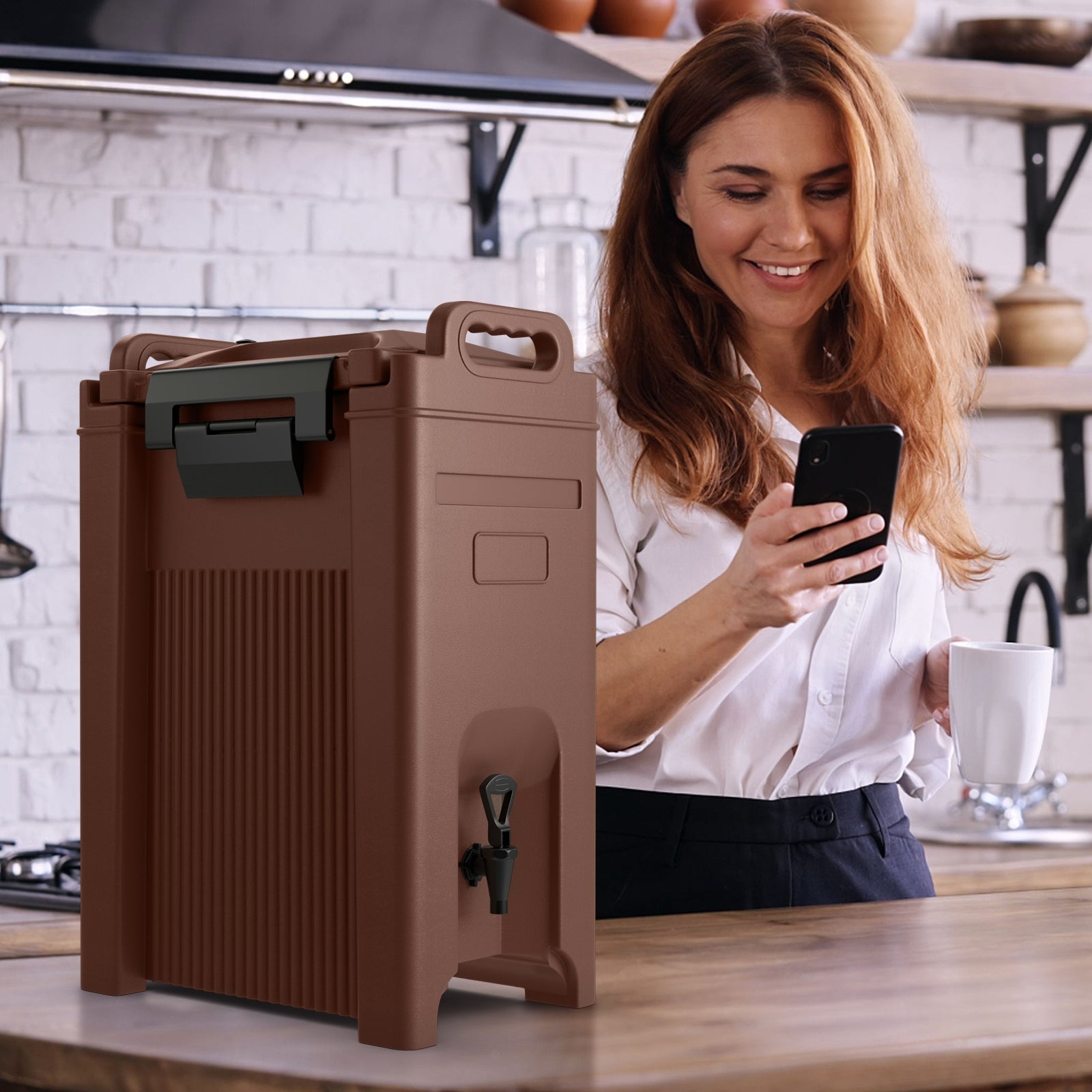 5 Gallon Insulated Beverage Server Dispenser, Coffee Water Dispensers at Gallery Canada