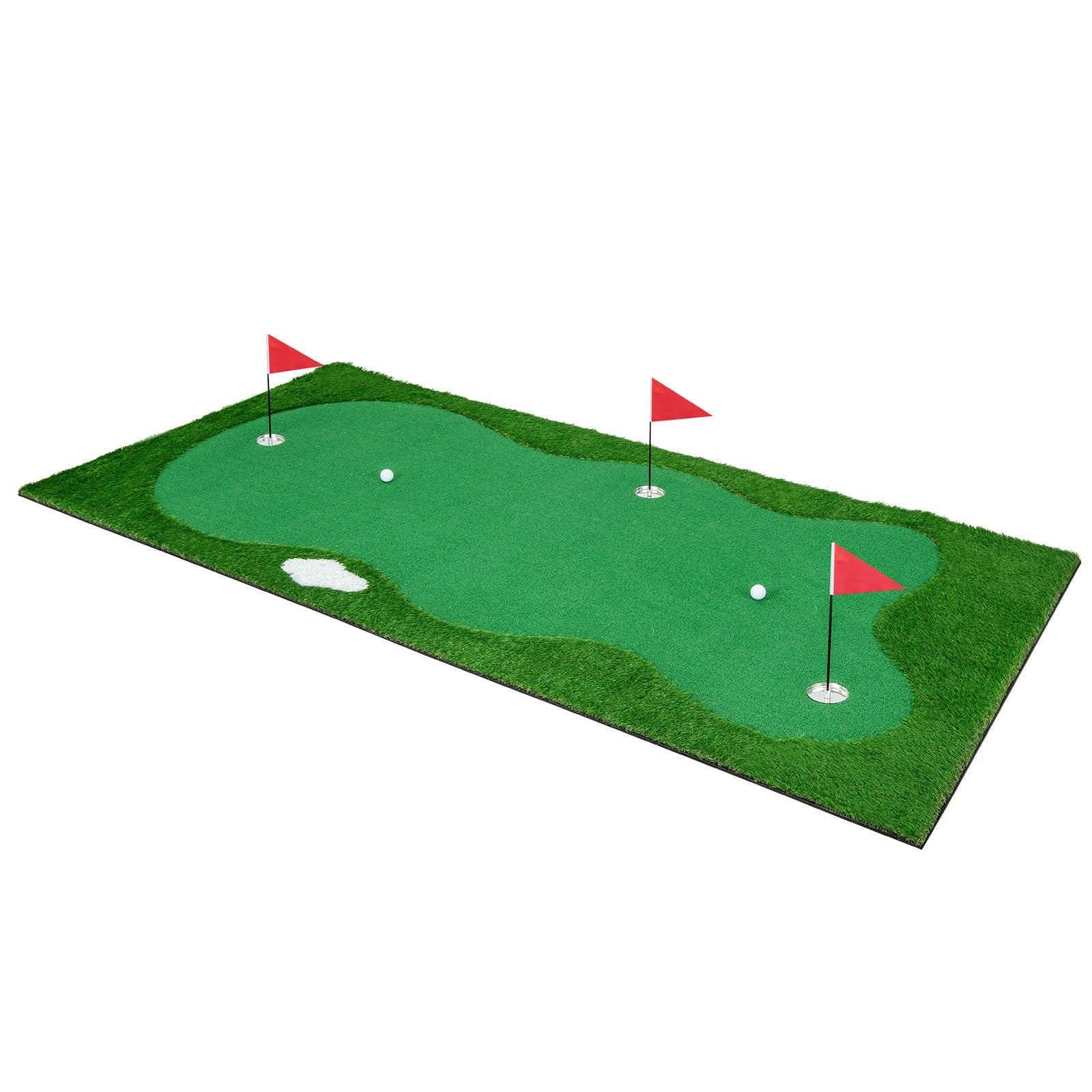 Golf Putting Green with Realistic Artificial Grass Turf-L, Green Golf Green  at Gallery Canada