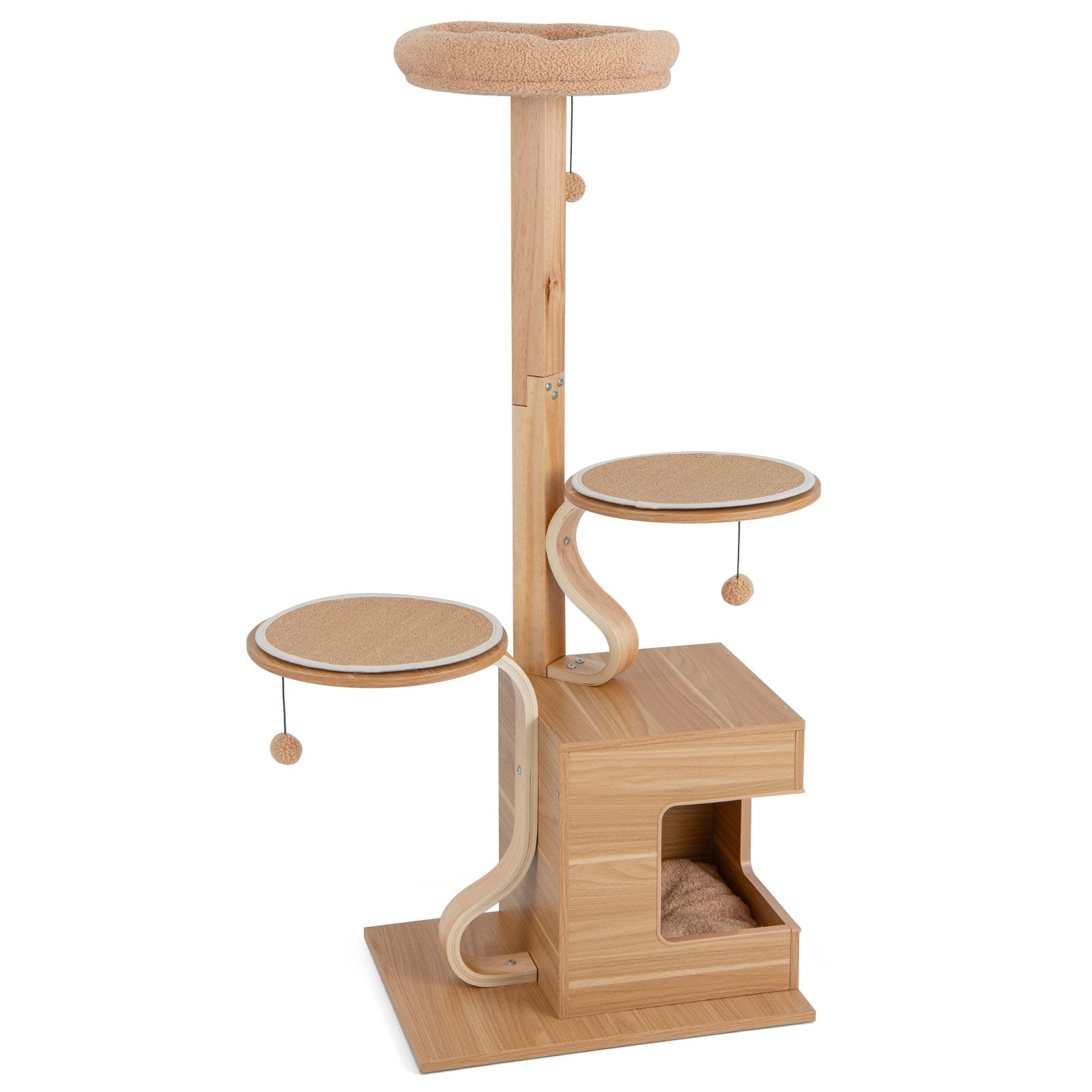 4-Layer Wooden Cat Tree 51