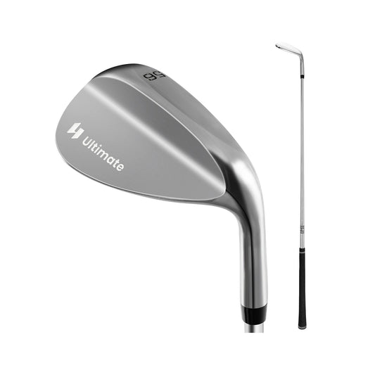 Golf Sand Wedge 56/60 Degree Gap Lob Wedge with Grooves Right Handed-56 Degrees, Silver Golf   at Gallery Canada
