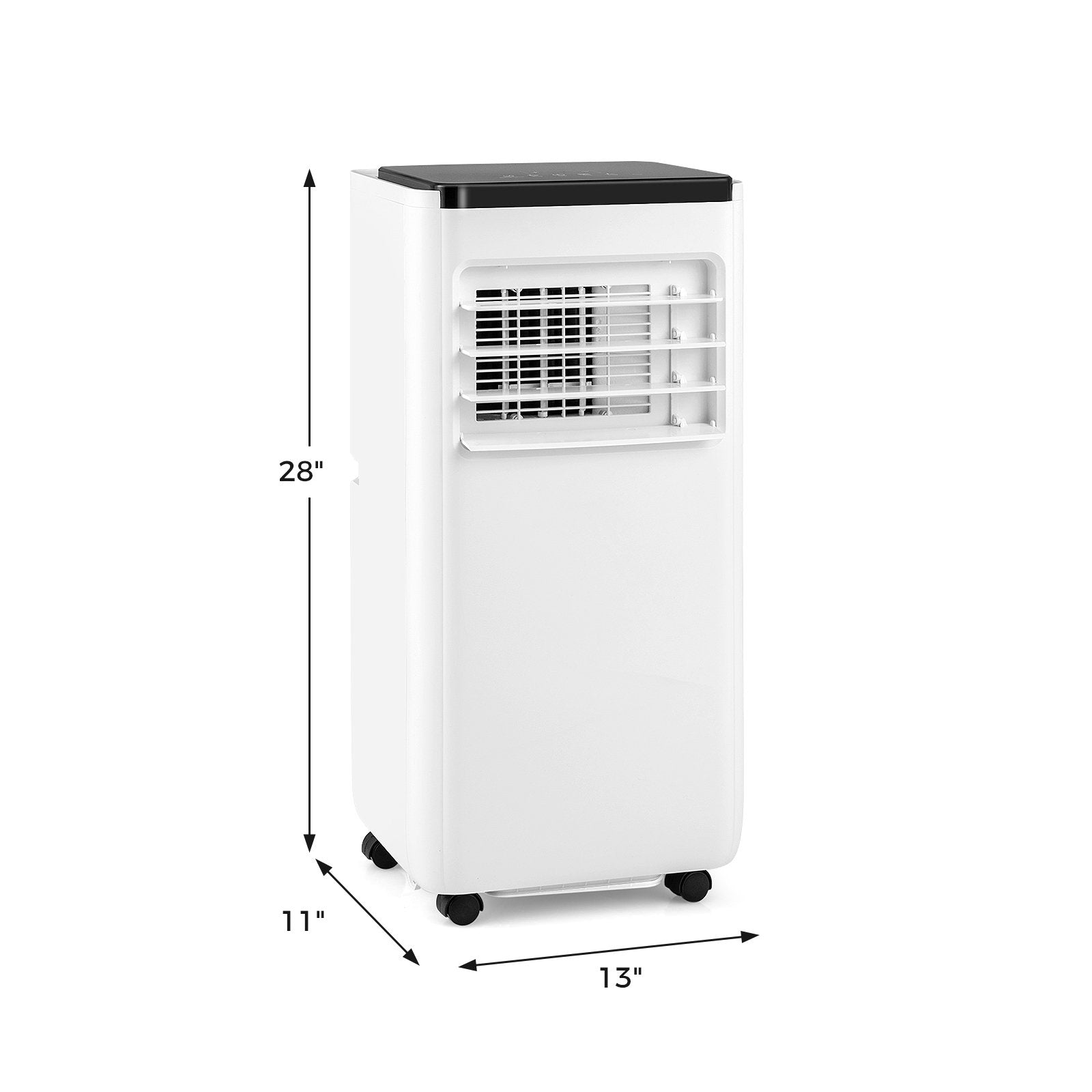 8000 BTU Portable Air Conditioner with Remote Control, White Portable Air Conditioners   at Gallery Canada