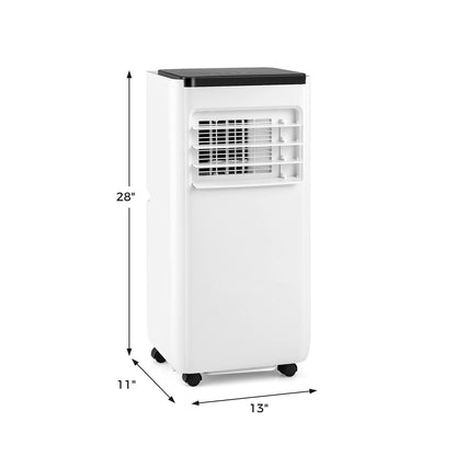 8000 BTU Portable Air Conditioner with Remote Control, White Portable Air Conditioners   at Gallery Canada