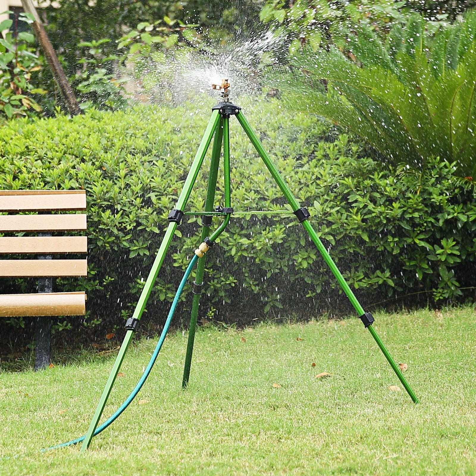 Impact Sprinkler on Tripod Base Set of 2 with 360 Degree Rotation-S, Green Watering & Irrigation   at Gallery Canada