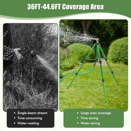 Impact Sprinkler on Tripod Base Set of 2 with 360 Degree Rotation-S, Green Watering & Irrigation   at Gallery Canada