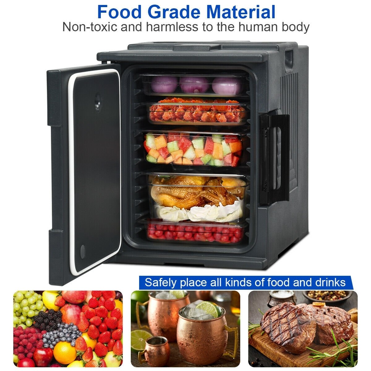 End Loading Insulated Food Pan Carrier Hot and Cold Kitchen Appliances   at Gallery Canada