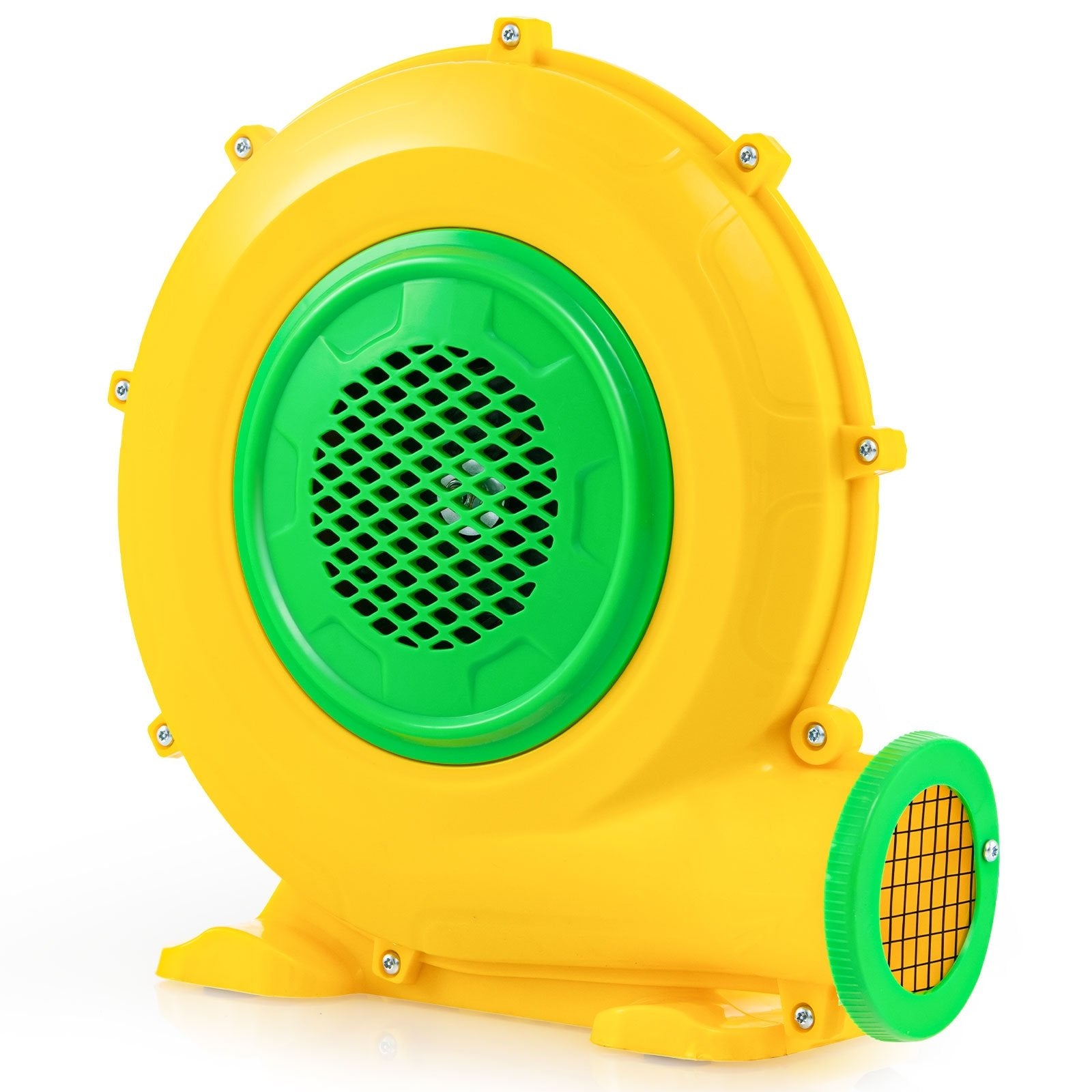 Air Blower Air Pump Fan with Convenient Handle and Ground Stakes-480W, Yellow Air Blowers   at Gallery Canada