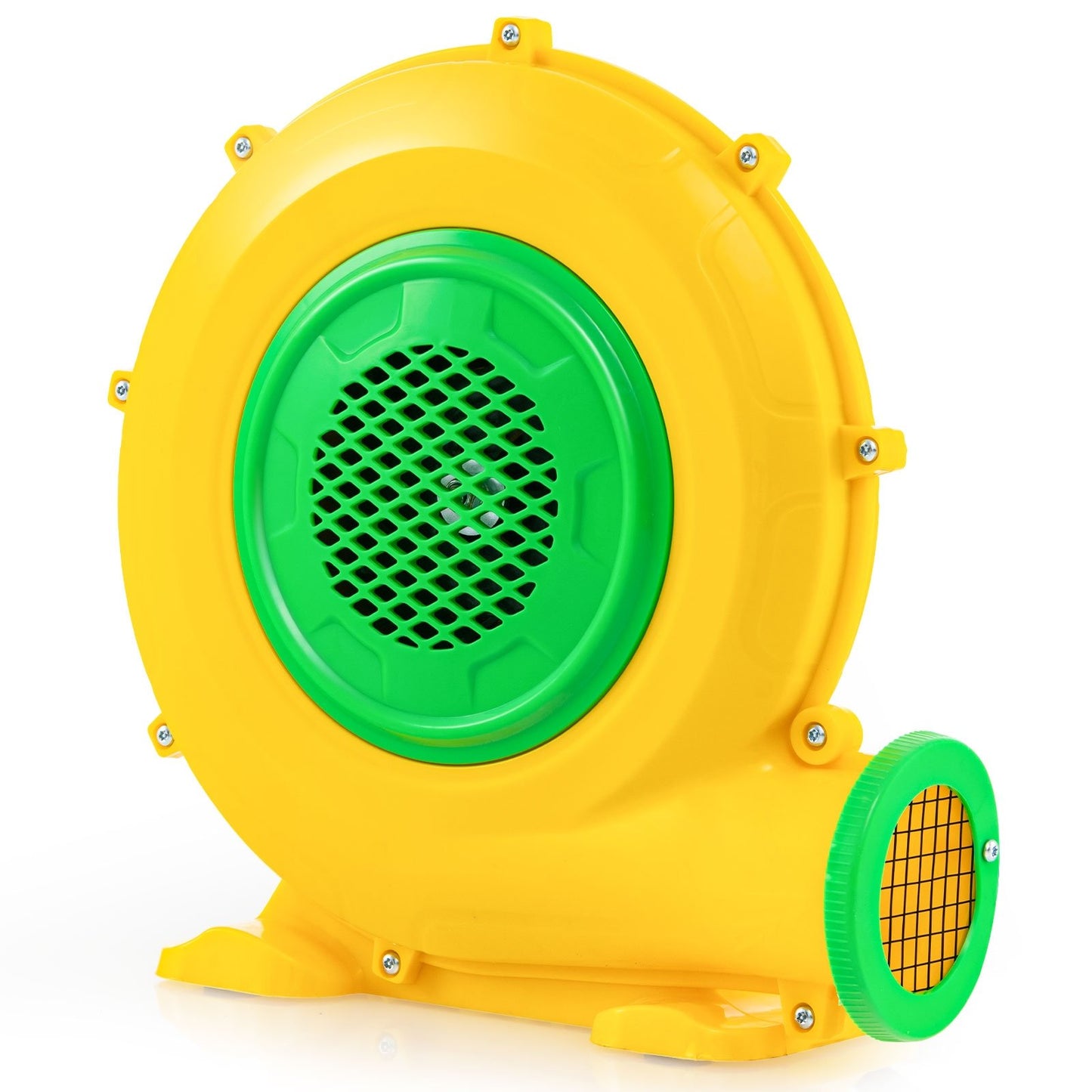 Air Blower Air Pump Fan with Convenient Handle and Ground Stakes-680W, Yellow Air Blowers   at Gallery Canada