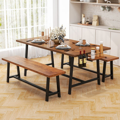 Dining Table Set for 5-7 with 2-Bottle Wine Rack and Condiment Holder Dining Room Sets   at Gallery Canada