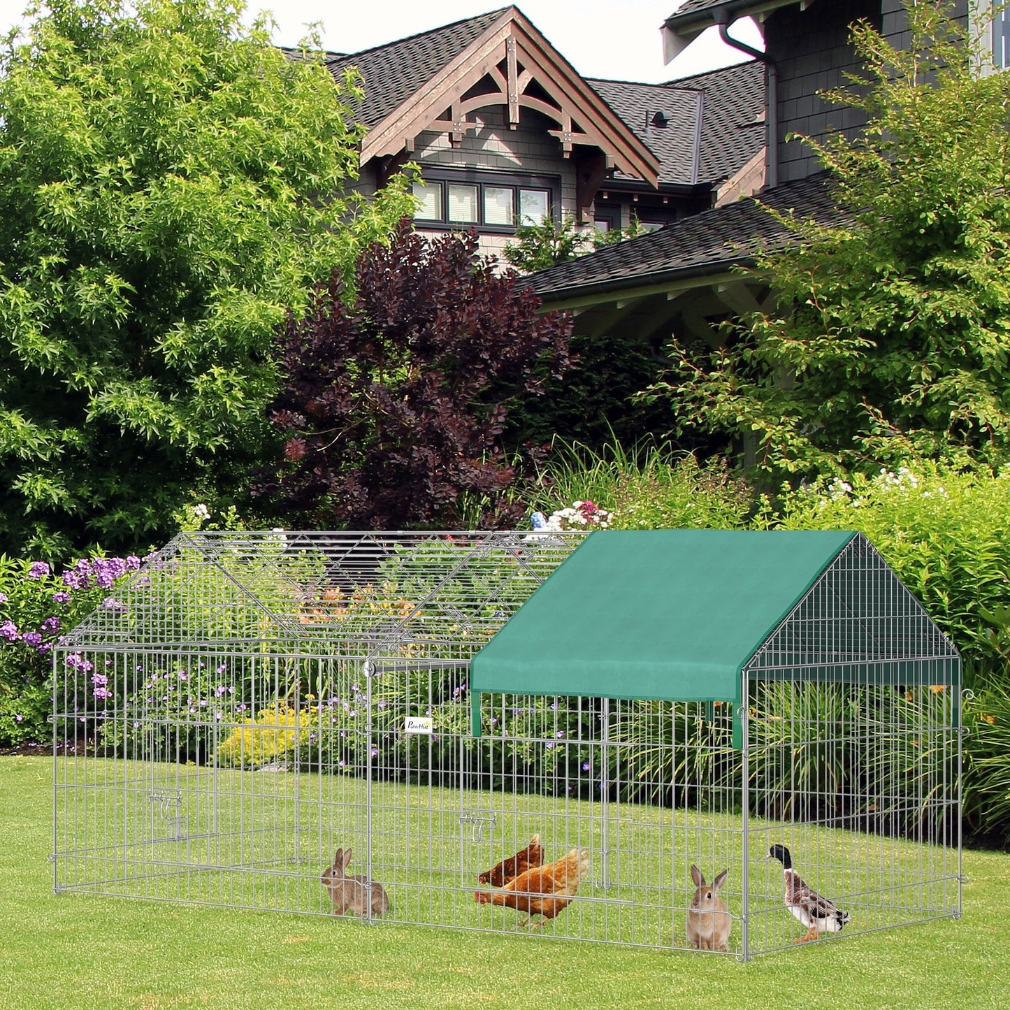 Metal Indoor Ferret Cage, Outdoor Dog Kennel, Small Animal Playpen, Green Houses & Habitats   at Gallery Canada