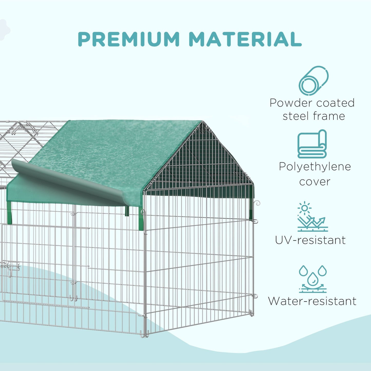 Metal Indoor Ferret Cage, Outdoor Dog Kennel, Small Animal Playpen, Green Houses & Habitats   at Gallery Canada