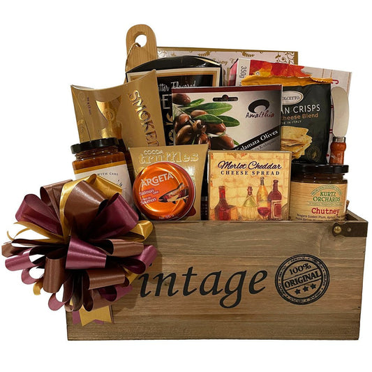 Indulgence Showcase Gift Box Food & Treats Gift Basket   at Gallery Canada