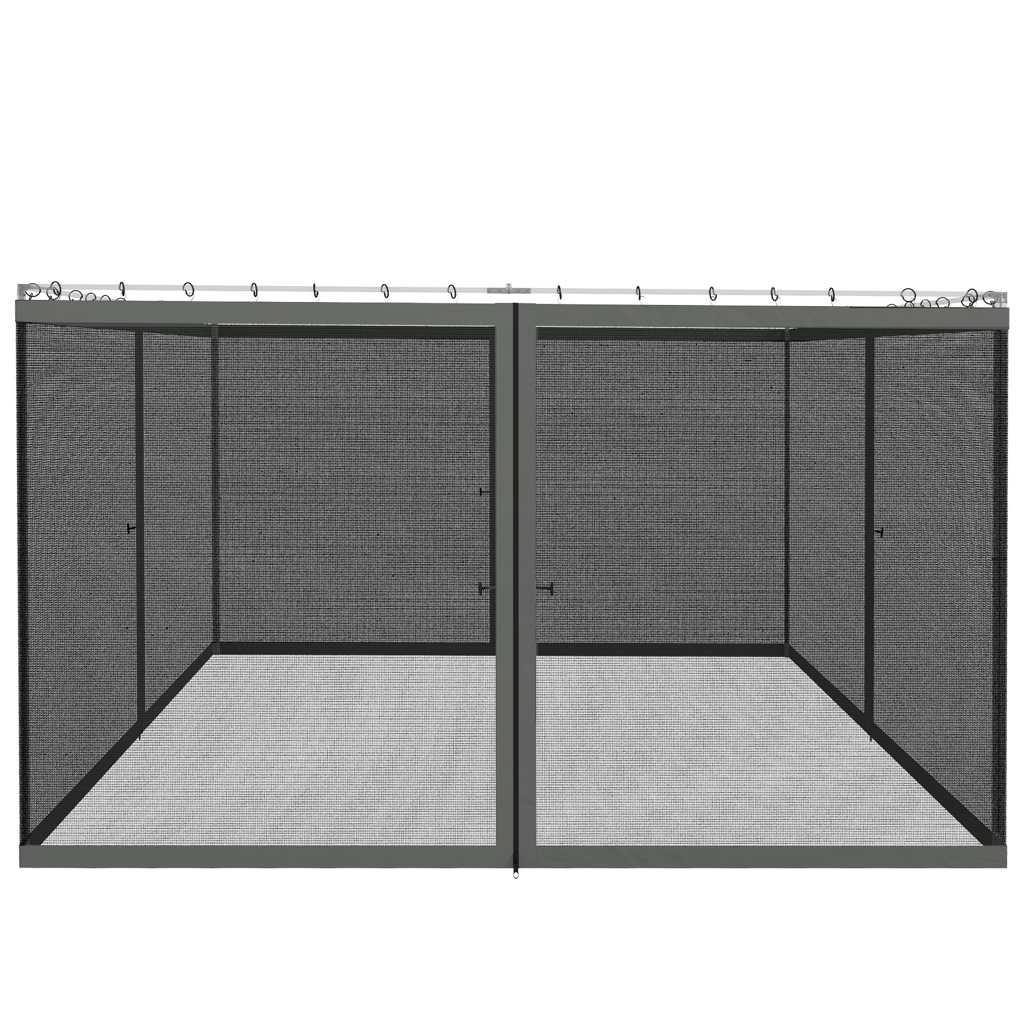 Replacement Mosquito Netting for Gazebo 12' x 12' Black Screen Walls for Canopy with Zippers Gazebos at Gallery Canada