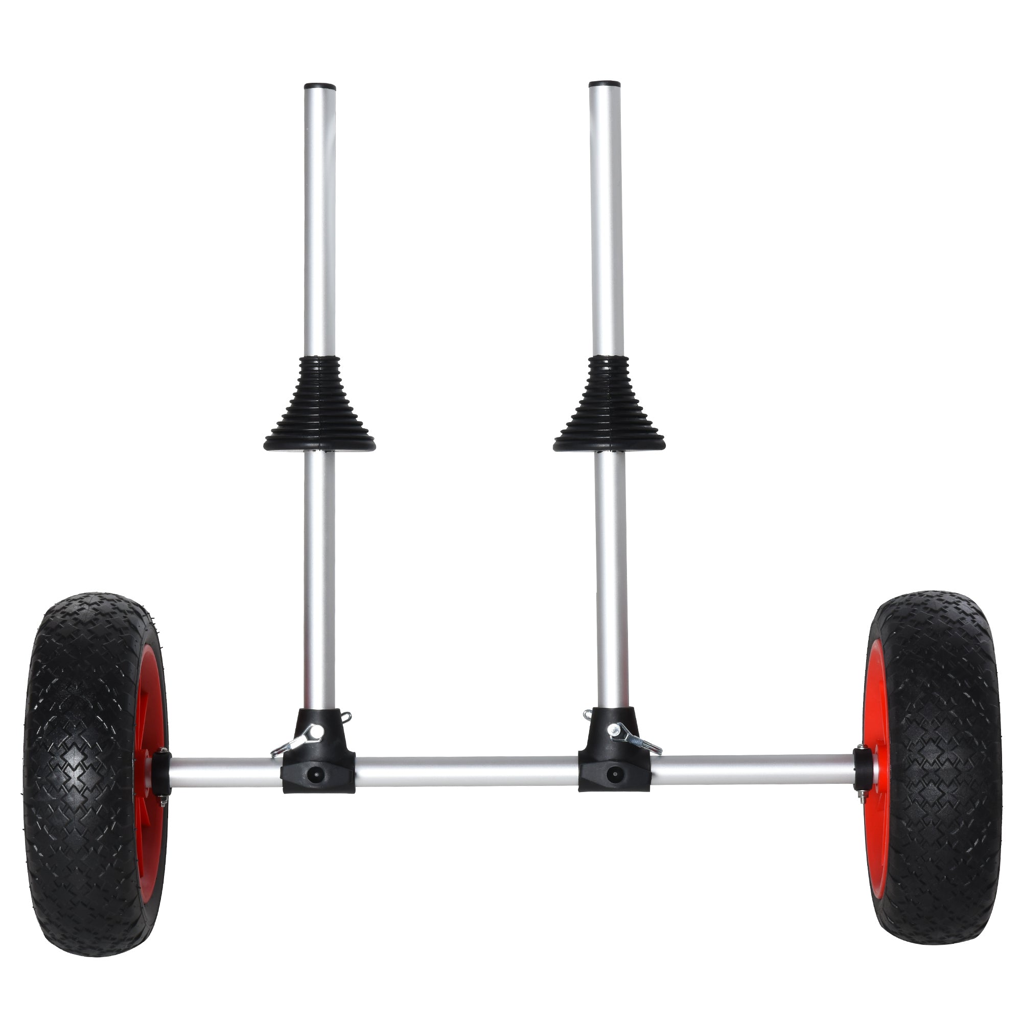 Universal Kayak Cart Trolley Trailer with Strong Aluminum Frame, Adjustable Width Crossbar, Large Tires Kayak Carts at Gallery Canada
