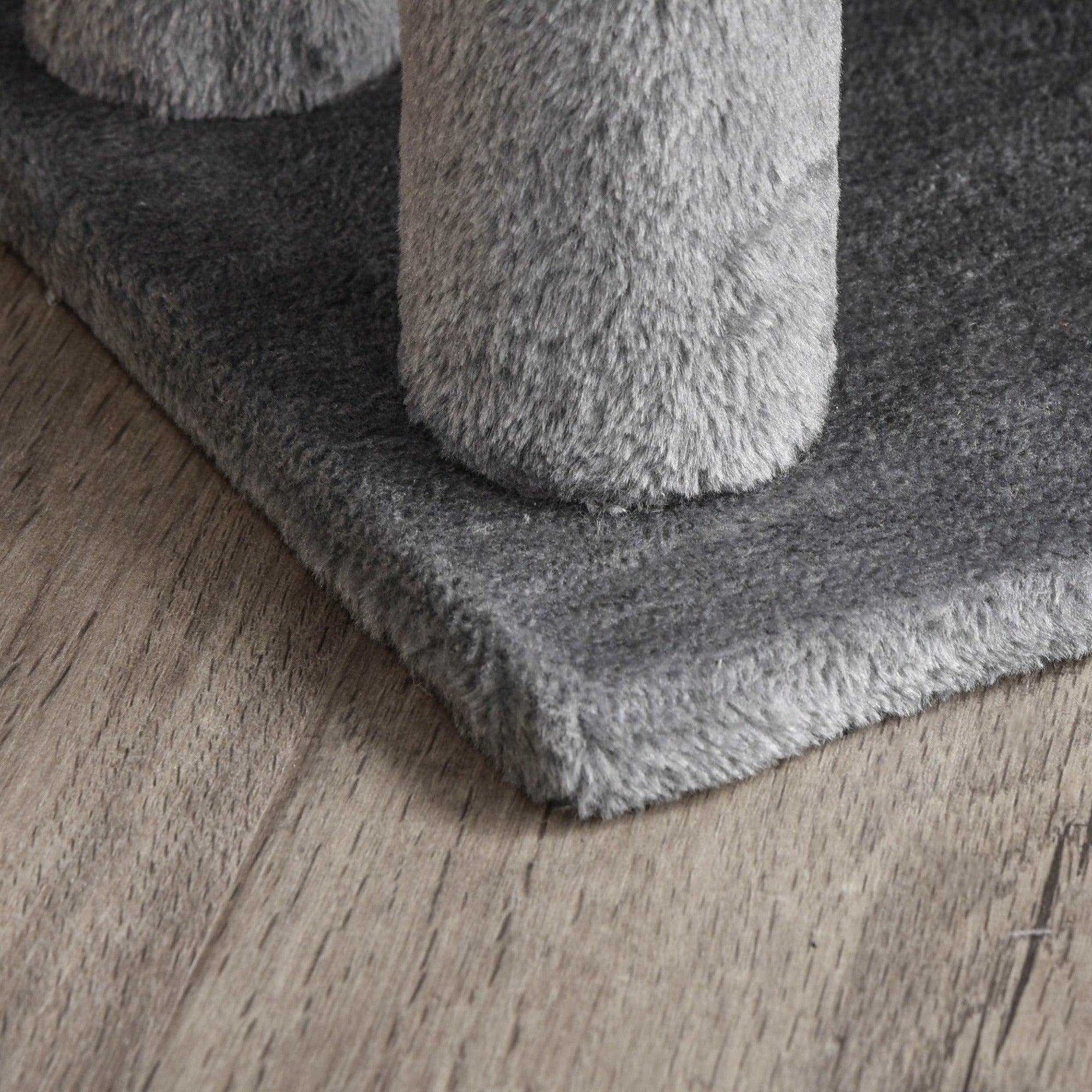 Cat Stairs for Bed, Couch 3 Steps, Small Cat Tree for Indoor Cats with Scratching Posts Toy Ball, 17.5