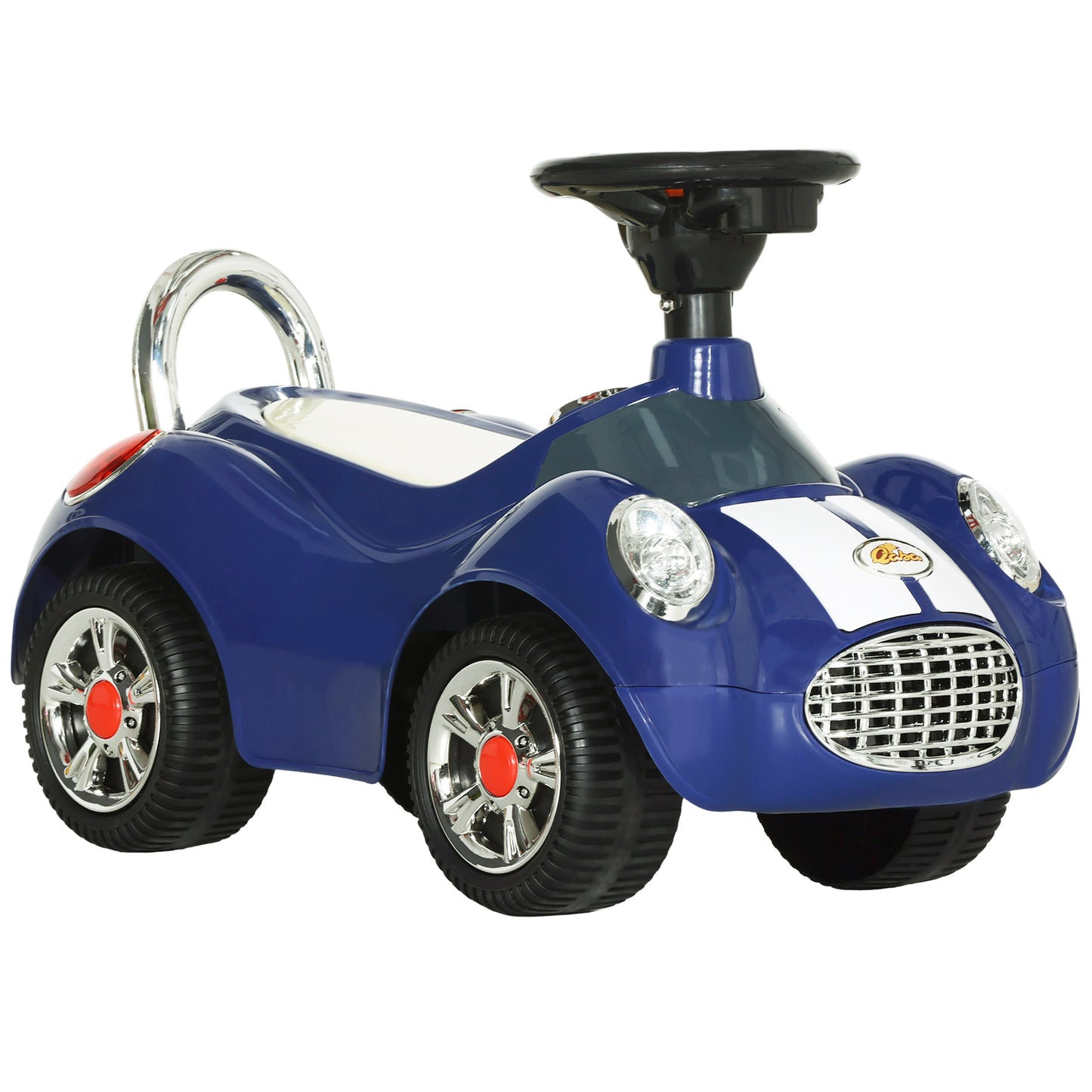 Baby Push Car for 1-3 Years with Music, Horn, Light, Dark Blue Push Cars for Toddlers   at Gallery Canada