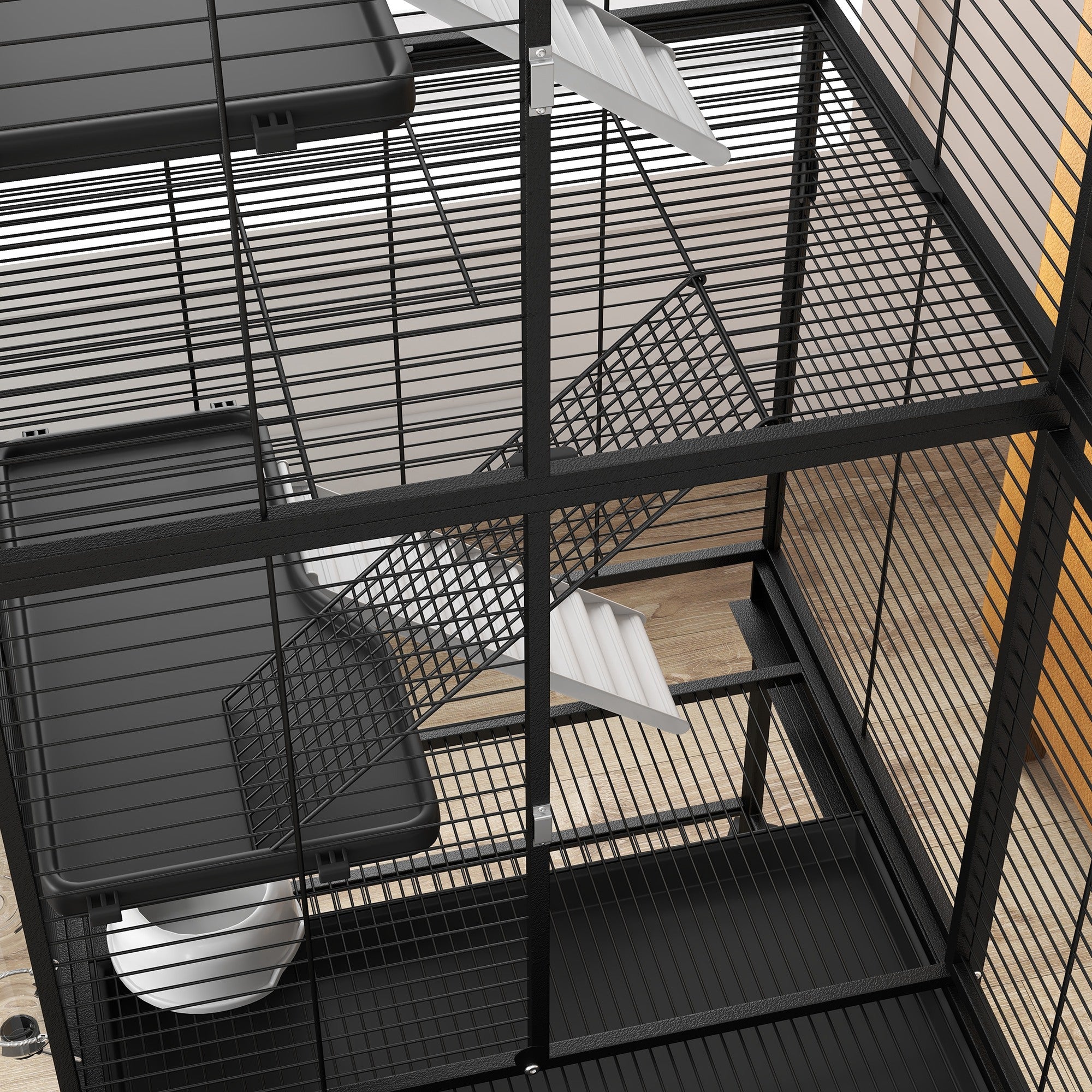 Rolling Small Animal Cage 53.5