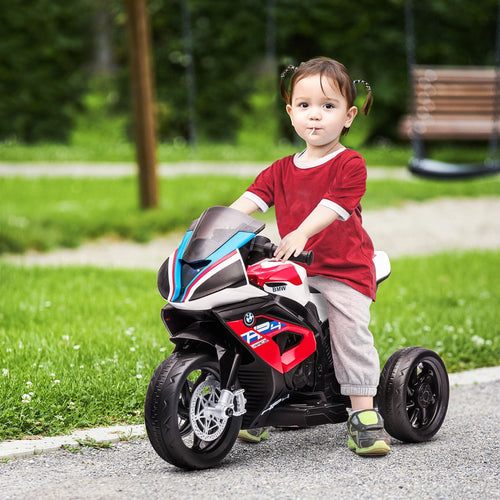 Kids 6V Electric Ride-On Motorcycle Battery Powered 1.5-5 Years Red