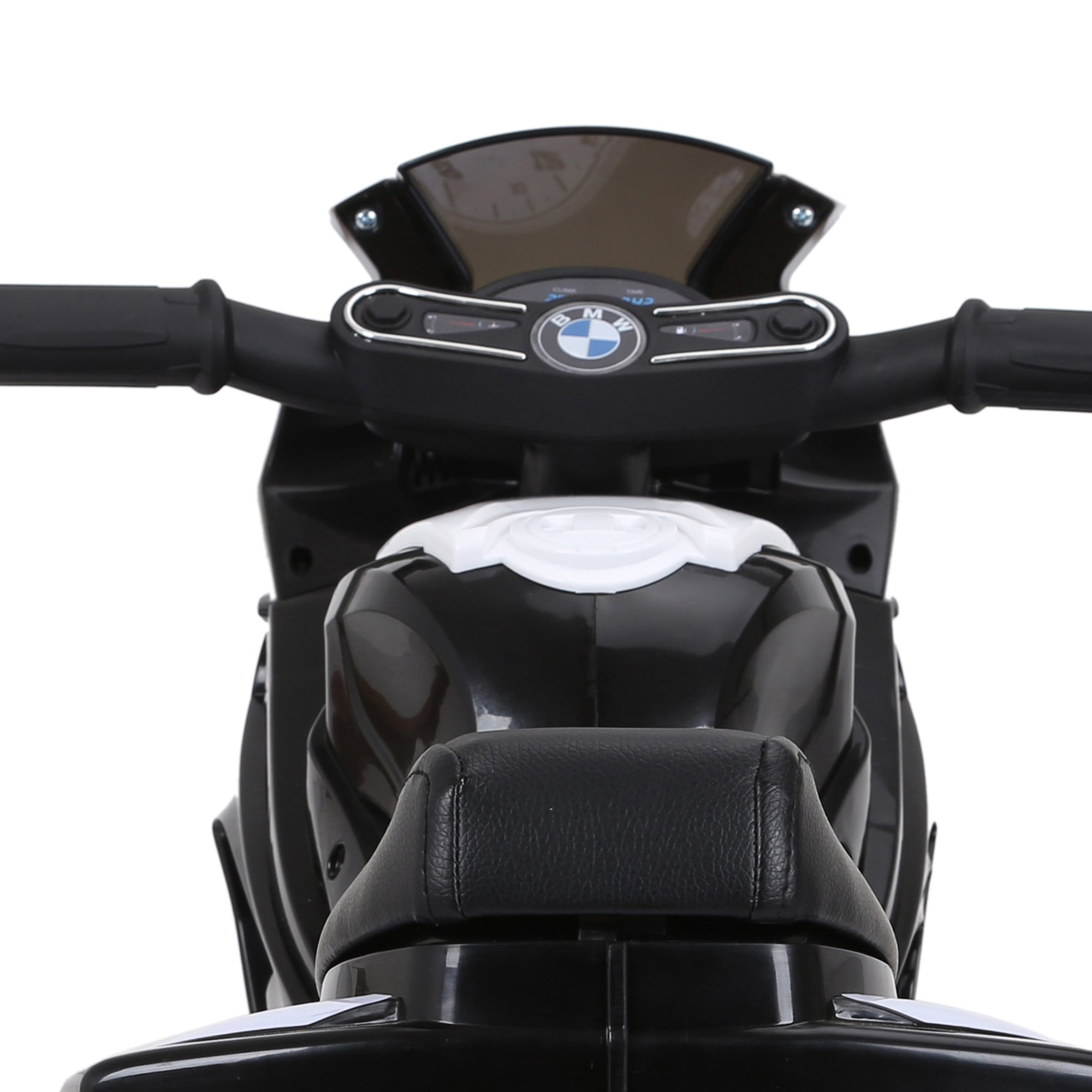 Licensed BMW 6V Kids Electric Motorcycle with Headlight, Music, 3 Wheels - Black Electric Motorcycles   at Gallery Canada