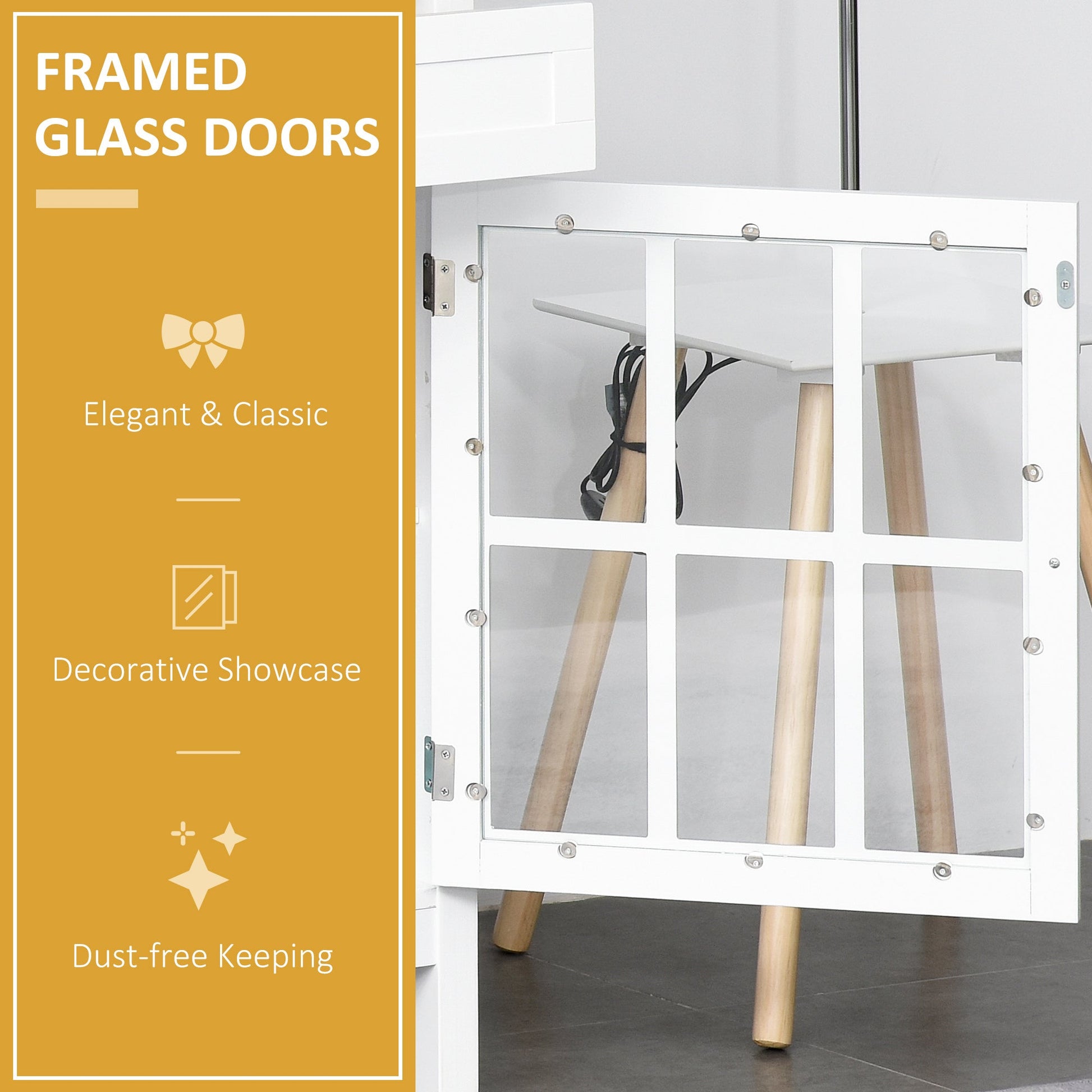 Kitchen Cart on Wheels, Utility Storage Island with Rubber Wood Top, Towel Rack, Cabinets, Drawers, White Kitchen Islands & Kitchen Carts   at Gallery Canada